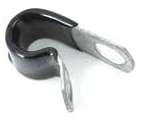 1/4" Vinyl Coated Cable Clamp