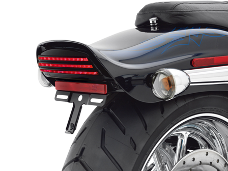 Tri-Bar Led Rear Tail Lamp Kit Fxst 2006-15