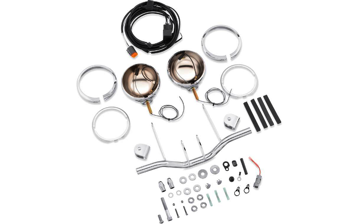 Auxiliary Pass Lamp Kit - Softail Springer