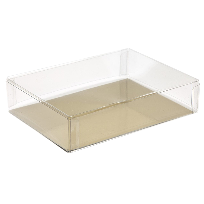 Clear base & lid box, 120x90x27