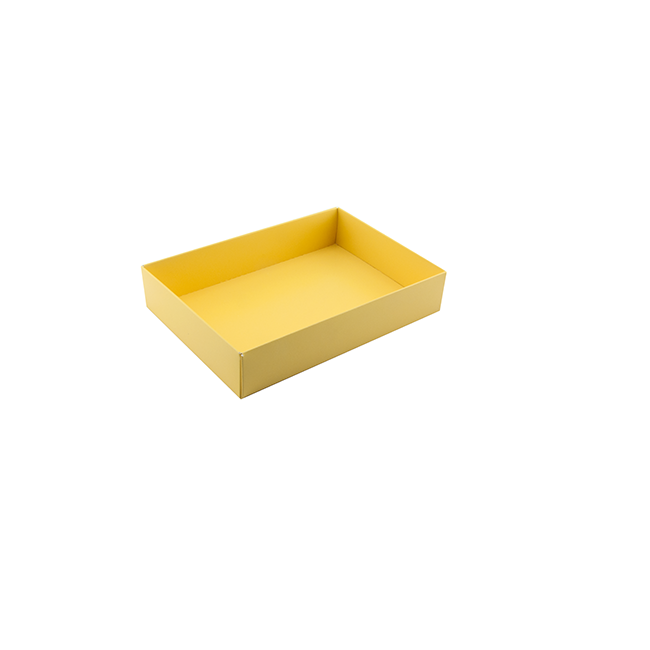 Base for 12-piece Praline Box, Yellow