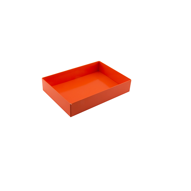 Base for 12-piece Praline Box, Orange