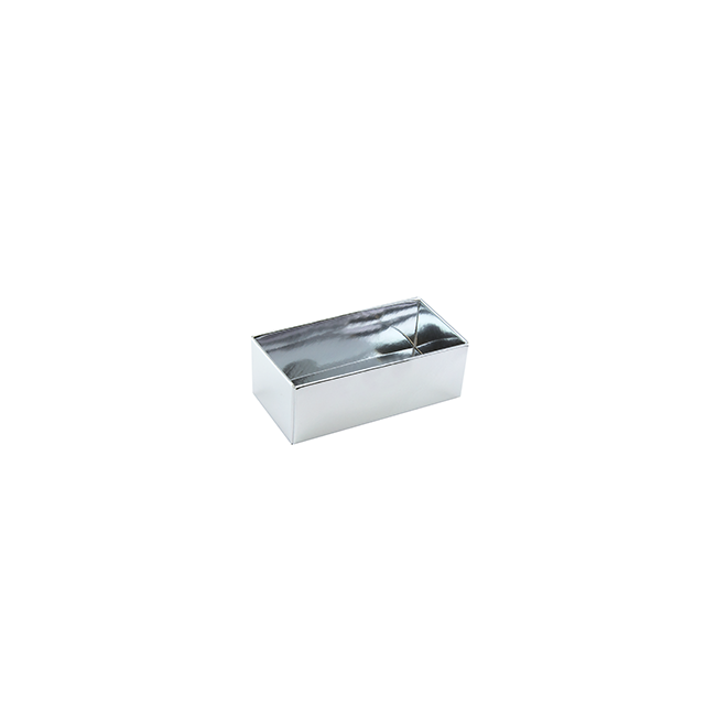 Botten till 2-bitars pralinask, silver