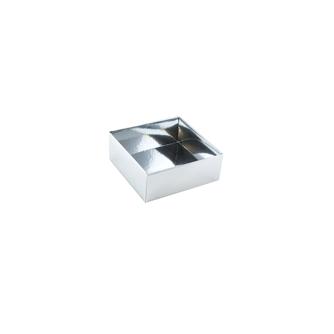 Botten till 4-bitars pralinask, silver