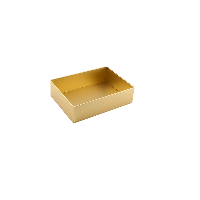 Bund til 6-stk. chokoladeæske, mat guld