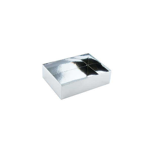 Botten till 6-bitars pralinask, silver