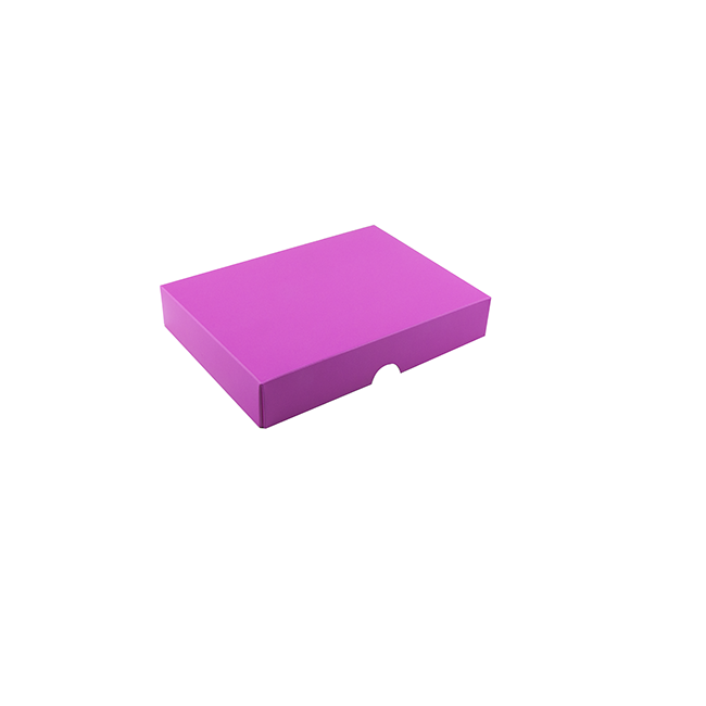Lid for 12 piece chocolate box, pink