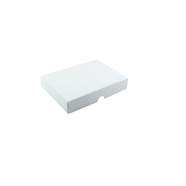 Lid for 12 piece chocolate box, white
