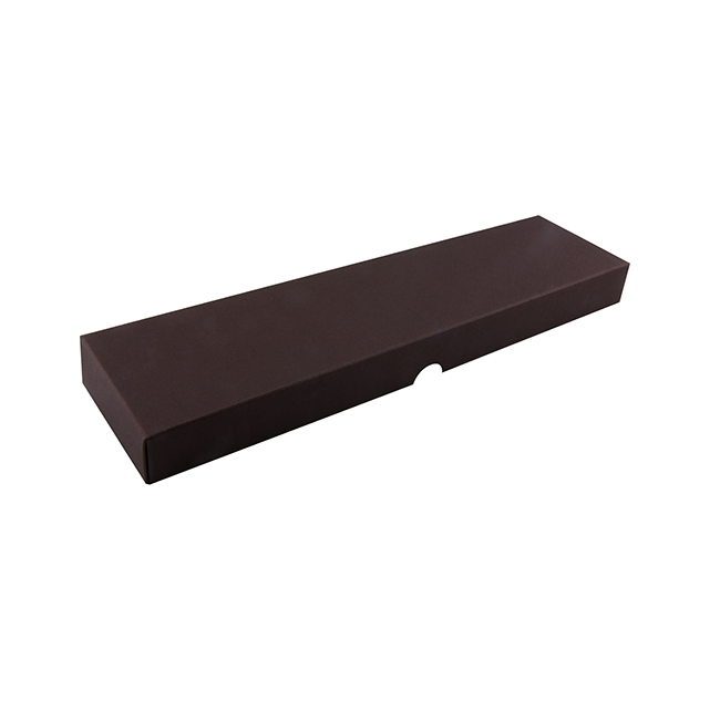 Lock till 16-bitars pralinask, brun struktur