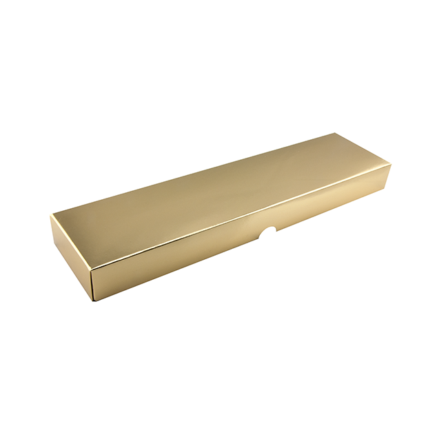 Låg til 16-stk. chokoladeæske, guld