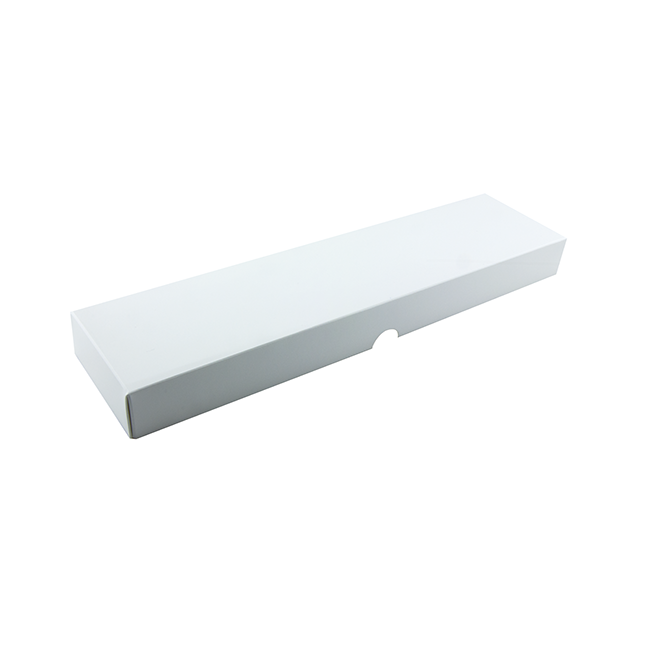 Lock till 16-bitars pralinask, vit