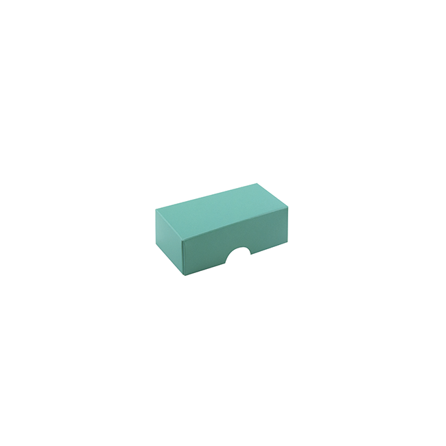 Lock till 2-bitars pralinask, aqua