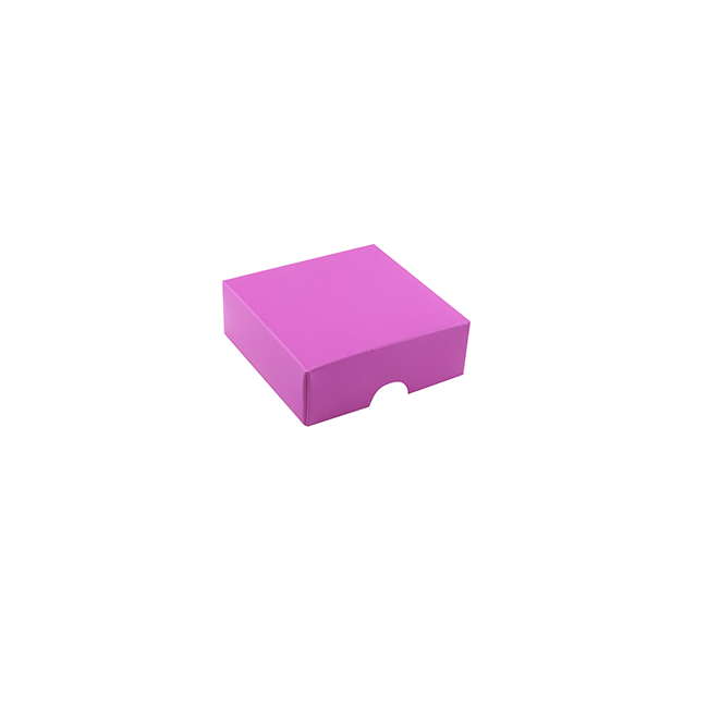 Lock till 4-bitars pralinask, rosa