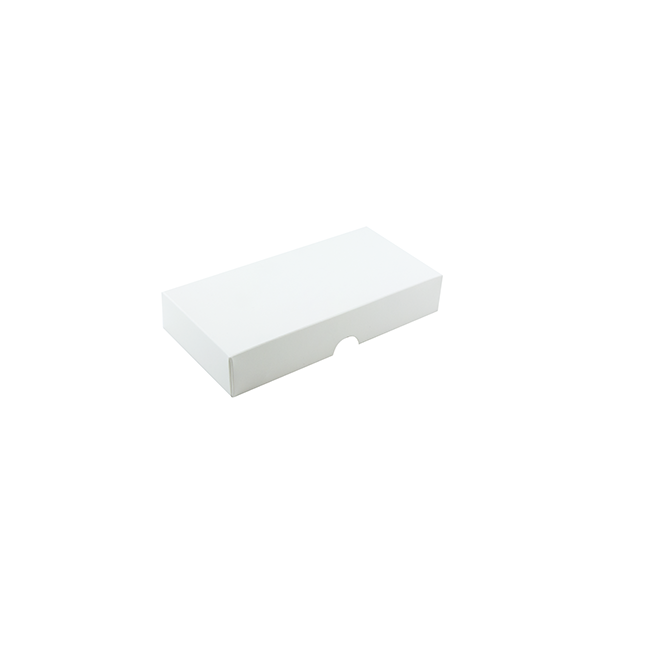 Lock till 8-bitars pralinask, vit