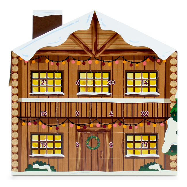 Adventskalender premium, 3D Ski Lodge - 2
