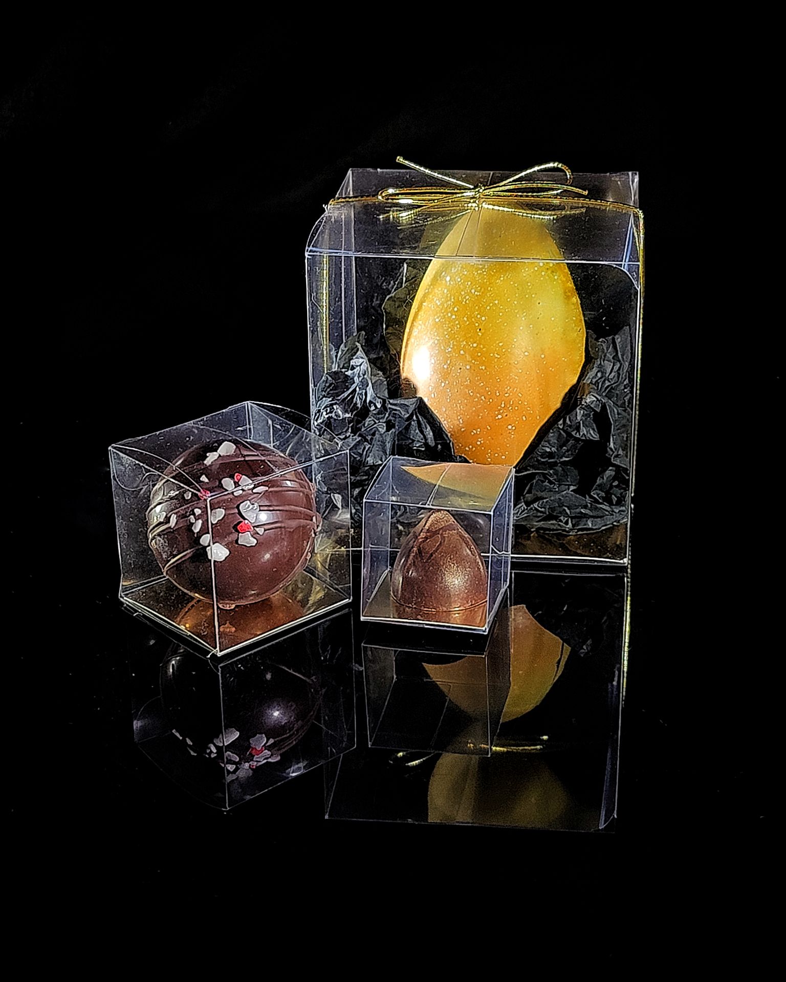 Transparent Cube Boxes