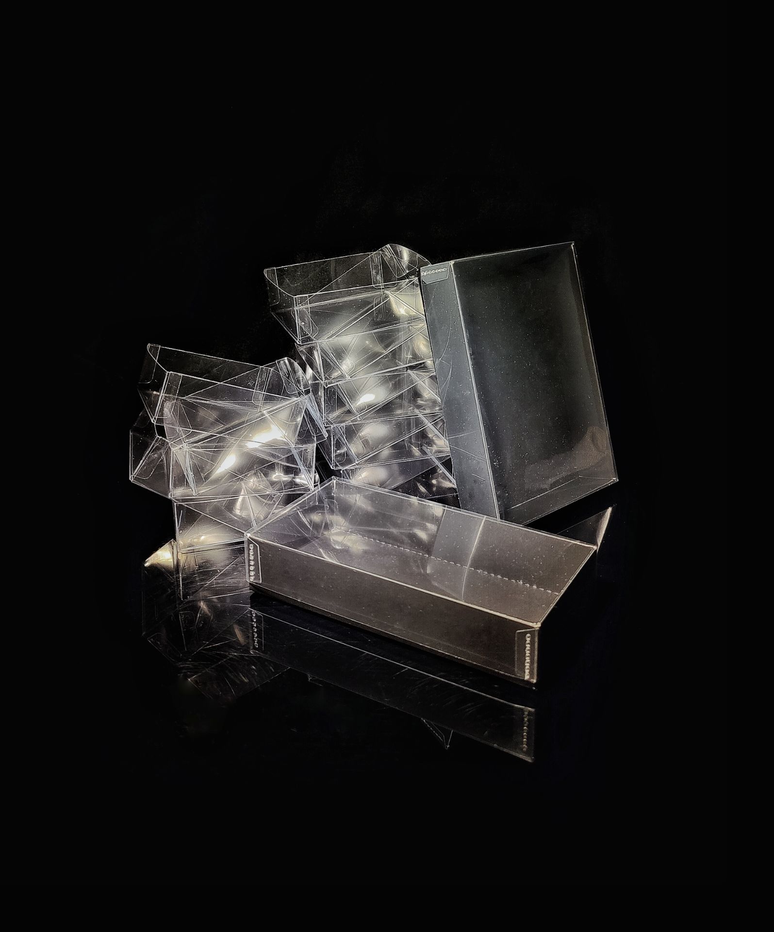 Transparenta PVC-lock