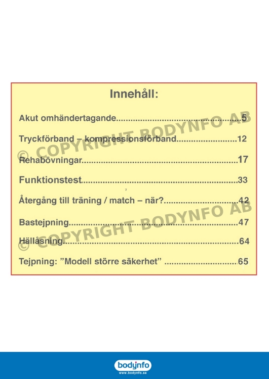 Fotledsstukning - 2