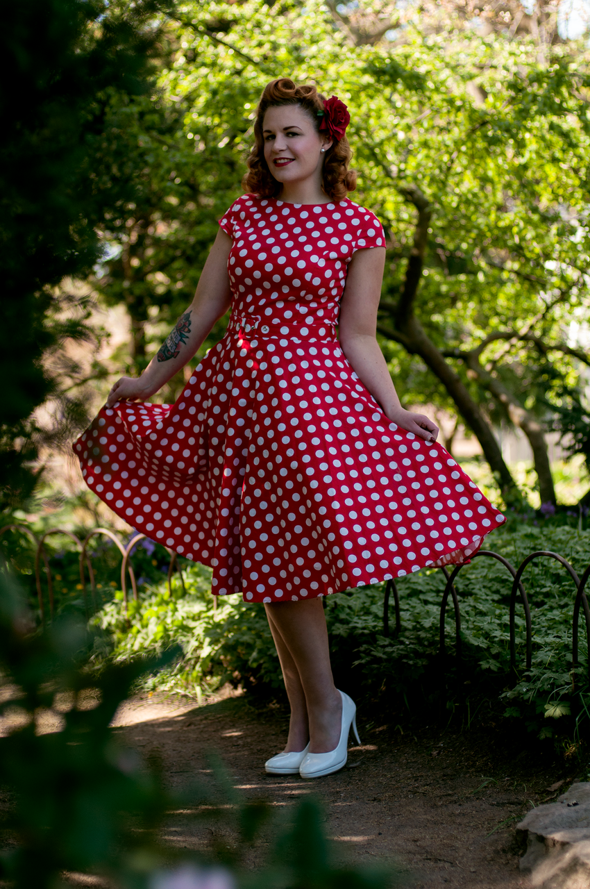 pot dot dress