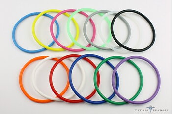 Titan Silicone Rings 4"