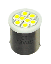 89 LED Flasher - Kall Vit