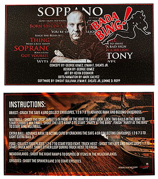 Instruktionskort - Sopranos