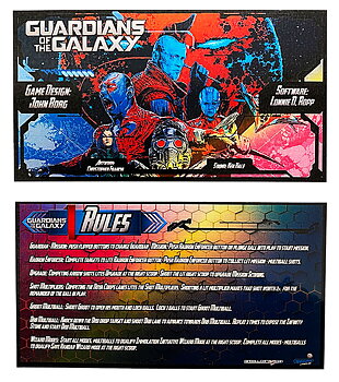 Instruktionskort - Guardians of the Galaxy