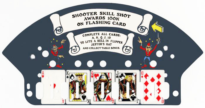 Jokerz! - Ramp Decal (upper playfield)