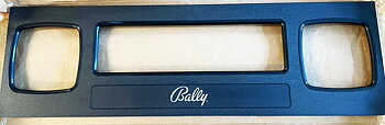 Display/Speaker Panel WPC 95 Bally Silver