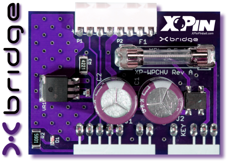 BRIDGE XP-WPCHV DMD Power Supply för Williams WPC spel
