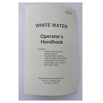 White Water - Operator Handbook
