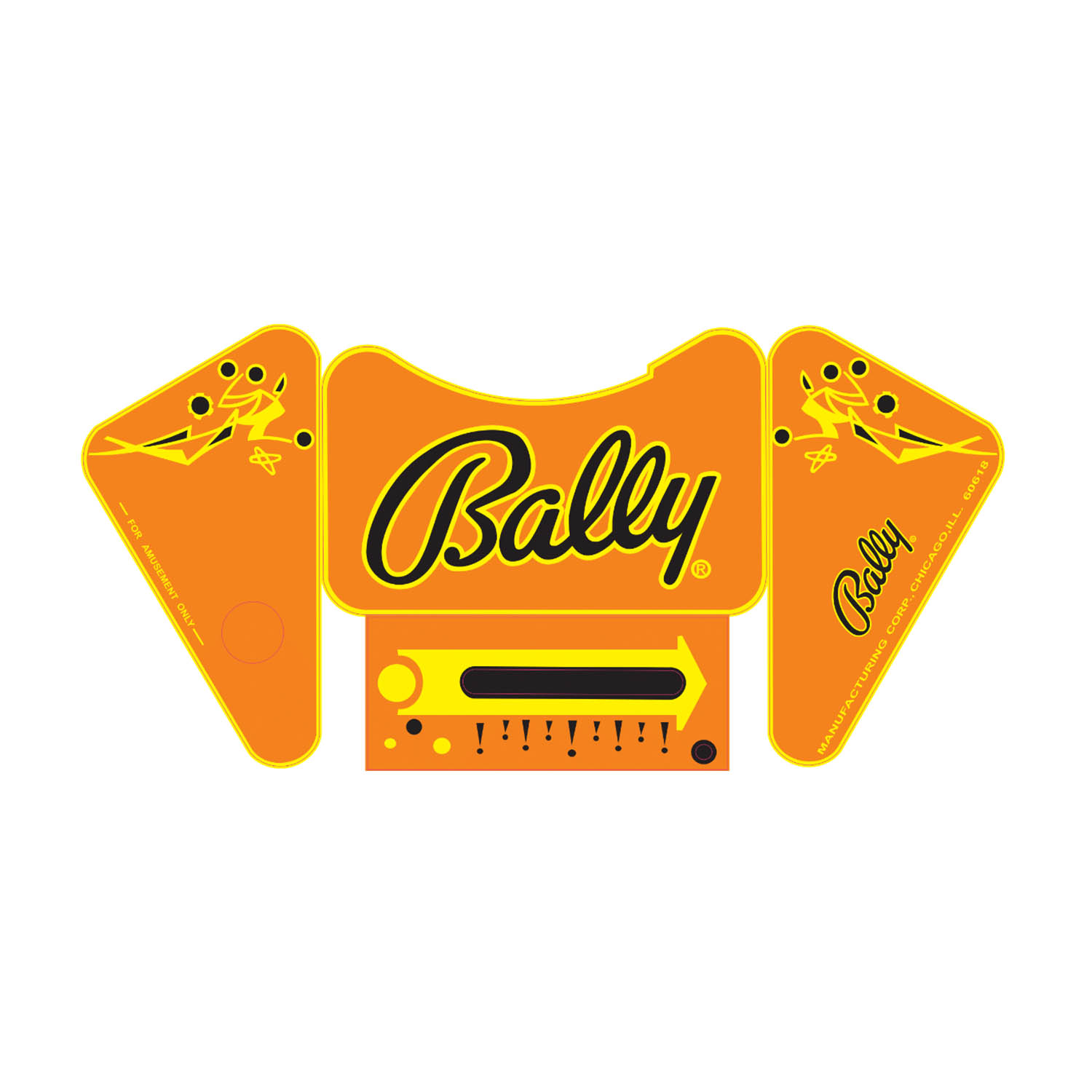 Kiss Apron Decal Set