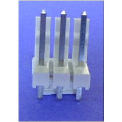 .156" (3.96mm) Locking Header - 3-PIN