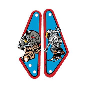 Judge Dredd - Slingshot Plastics (pair)