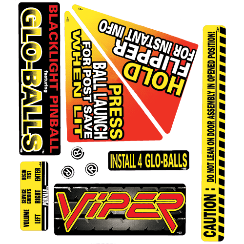 Viper - Decal set(Laminated)