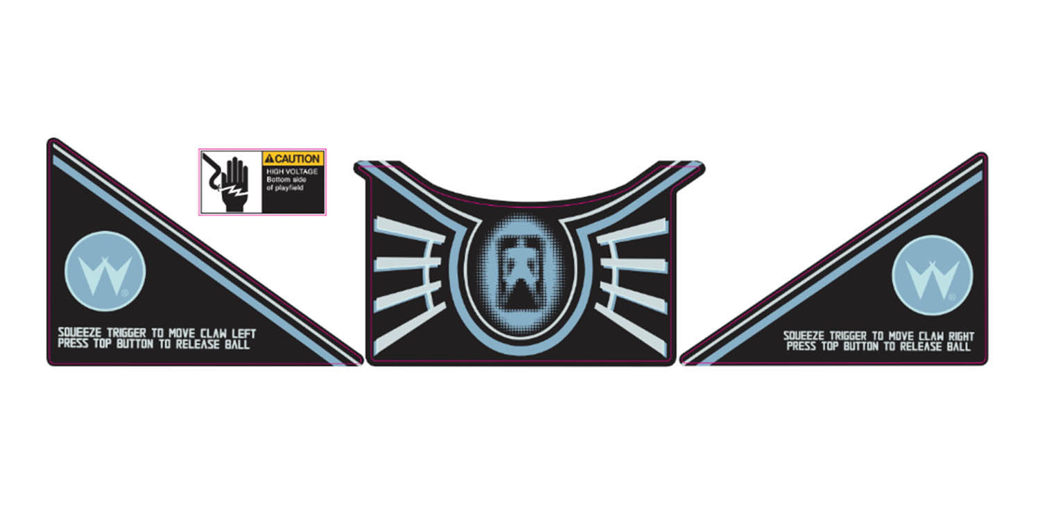 Demolition Man Apron Decal Set