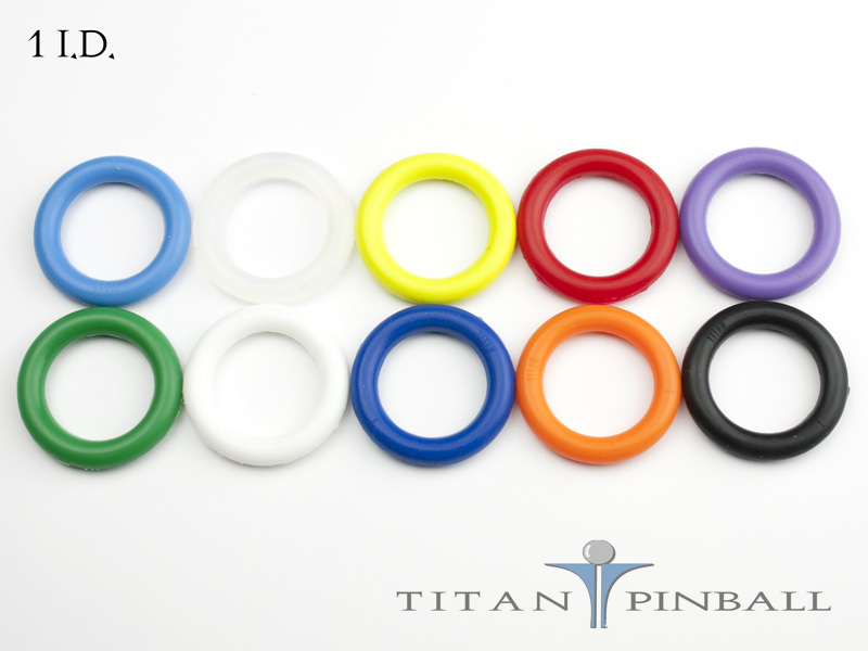 Titan Silicone Rings 1"