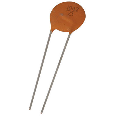 Capacitor (radial) 0,001 µF 100V