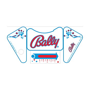 Harlem Globetrotters On Tour Apron Decal Set