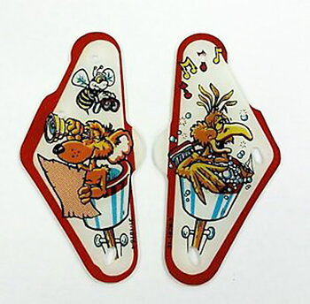 Popeye Saves the Earth - Slingshot Plastics (pair)