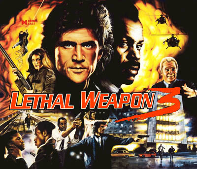 Lethal Weapon 3 - LED Backbox Kit