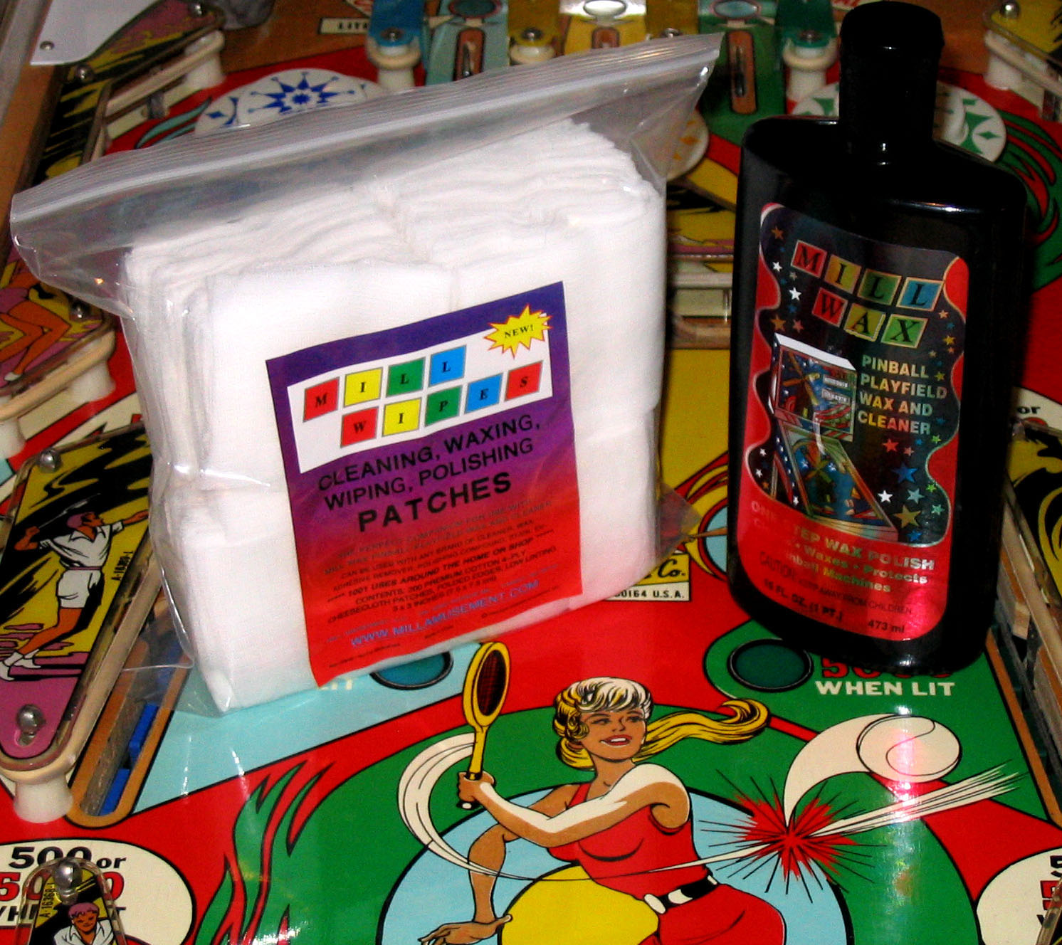 Mill Wax Vax och rengöring (16 oz, ca 475 ml) Free Play