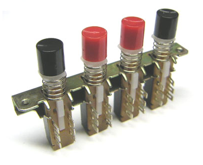Pushbutton - Red Service Switch Top - 2