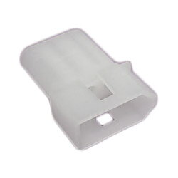 Female .093" Pin and Socket Receptacle Housing, 3 Circuits, Single Row