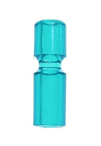 Narrow Plastic Post - Light Blue Transparent