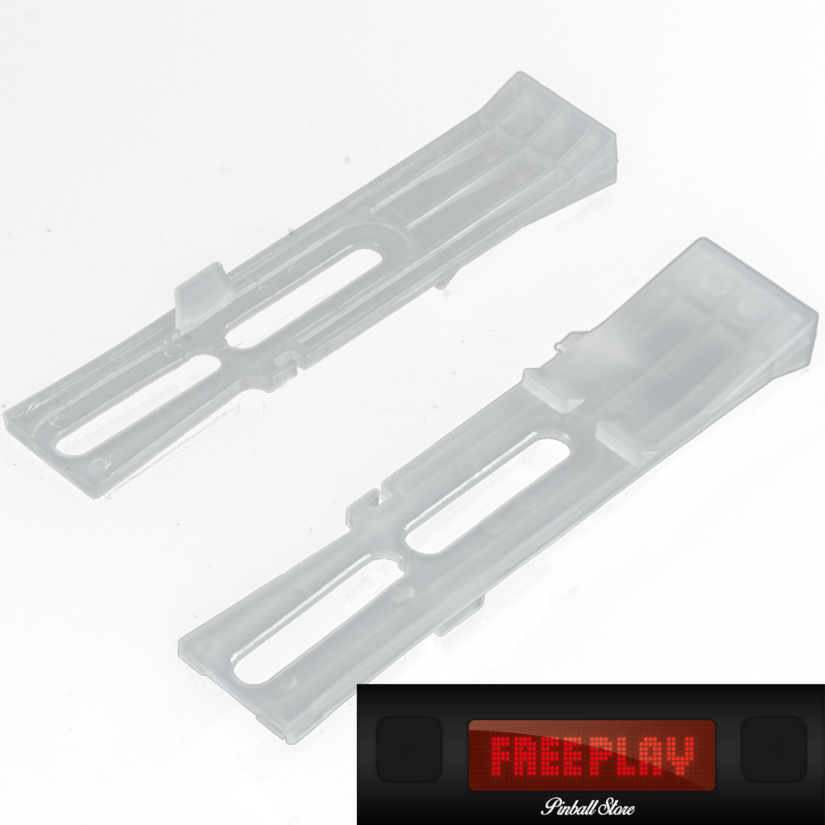 Stern Rollover Drop Target With 0.468" Wide Top, Semi Transparent