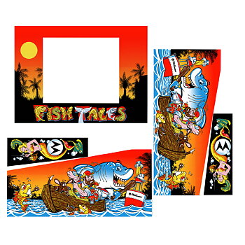 Fish Tales - Kabinettdekaler