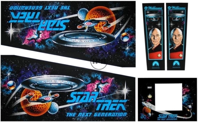 Star Trek: The Next Generation - Kabinettdekaler