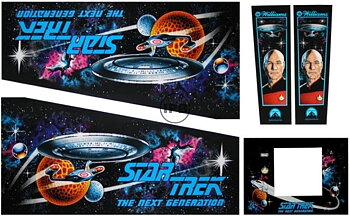 Star Trek: The Next Generation - Kabinettdekaler