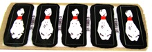 Flintstones - Bowling Pin Decals (5 pcs)